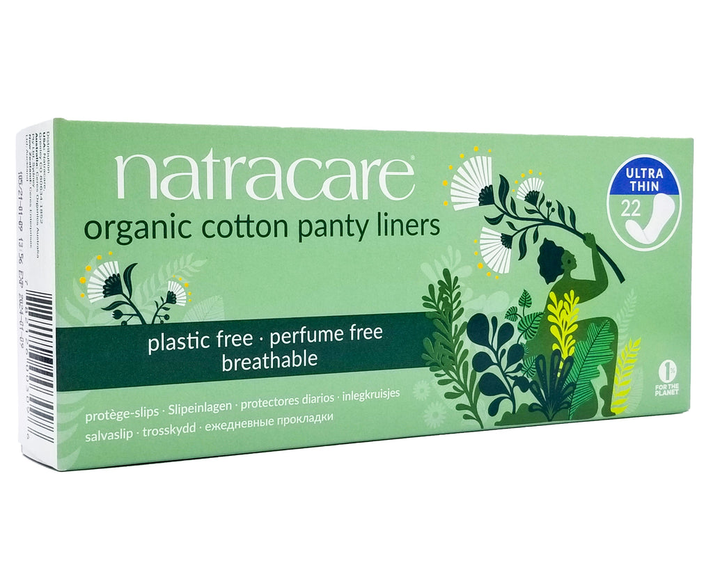 Natracare Organic Panty Liners - Ultra Thin (22 pads)