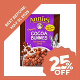 Annie's Organic Cocoa Bunnies Cereal (283g) - Slightly Damaged - Organics.ph