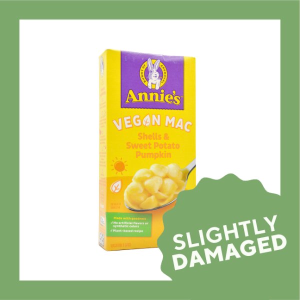 Annie's Organic Vegan Macaroni & Cheese - Shells & Sweet Potato Pumpkin (170g) - Slightly Damaged - Organics.ph