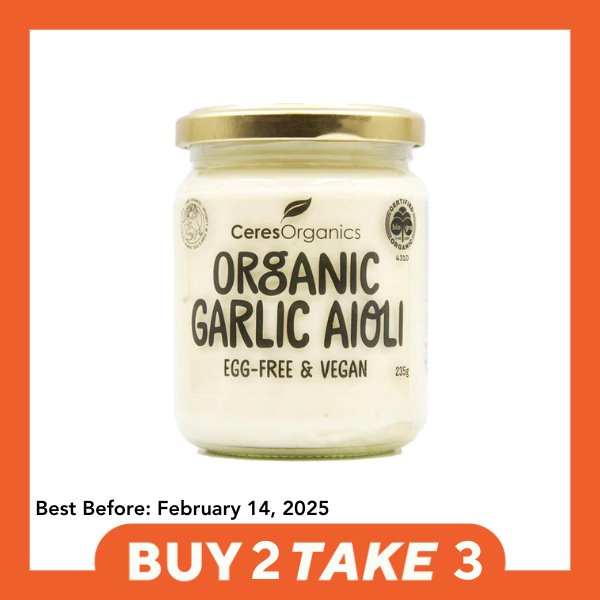 [B2T3] Ceres Organics Vegan Garlic Aioli (235g) - Organics.ph