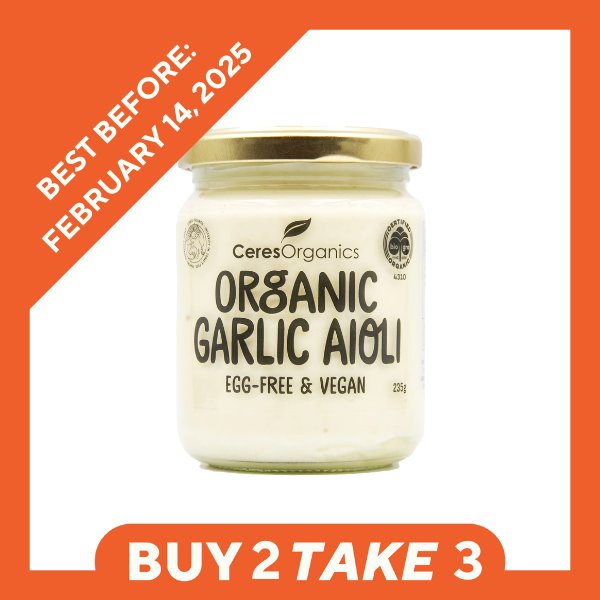 [B2T3] Ceres Organics Vegan Garlic Aioli (235g) - Organics.ph