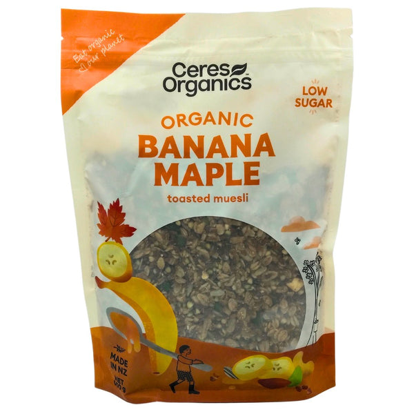 Ceres Organics Toasted Muesli - Banana Maple (500g) - Organics.ph