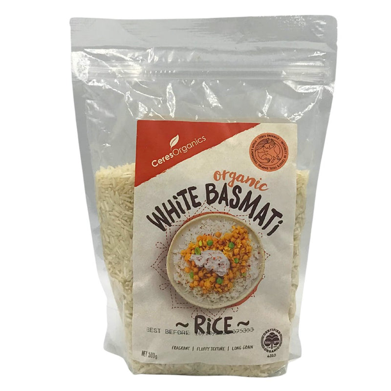 Ceres Organics White Basmati Rice (500g) - Organics.ph