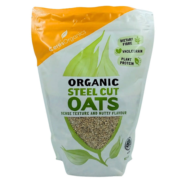 Ceres Organics Wholegrain Oats - Steel Cut (800g) - Organics.ph