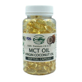 CocoWonder Organic Coconut MCT Oil Encapsulated 500mg (180 softgels) - Organics.ph