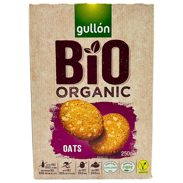 Gullon Bio Organic Cookies - Oats (250g) - Organics.ph