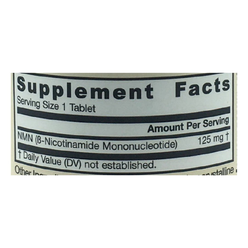 Jarrow Formulas Nicotinamide Mononucleotide NMN 125mg (60 tablets) - Organics.ph