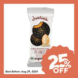 Justin's Organic Dark Chocolate Crispy Peanut Butter Cups (37g) - Organics.ph