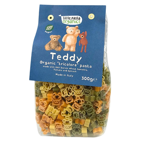 Little Pasta Organics - Teddy Bear Shapes (300g) - Organics.ph