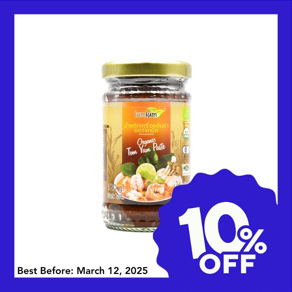 Lumlum Organic Tom Yum Paste (120g) - Organics.ph