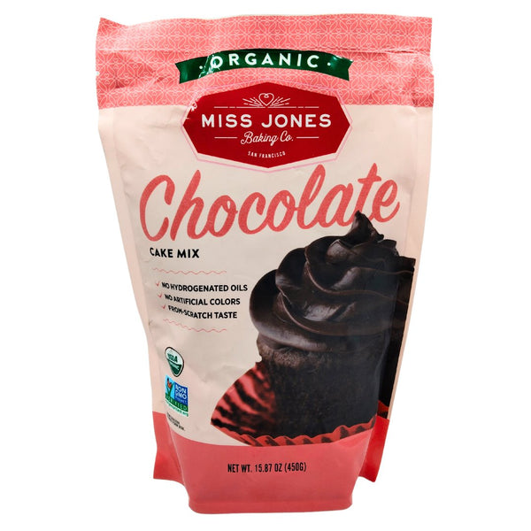 Miss Jones Baking Co. Organic Cake Mix - Chocolate (450g) - Organics.ph