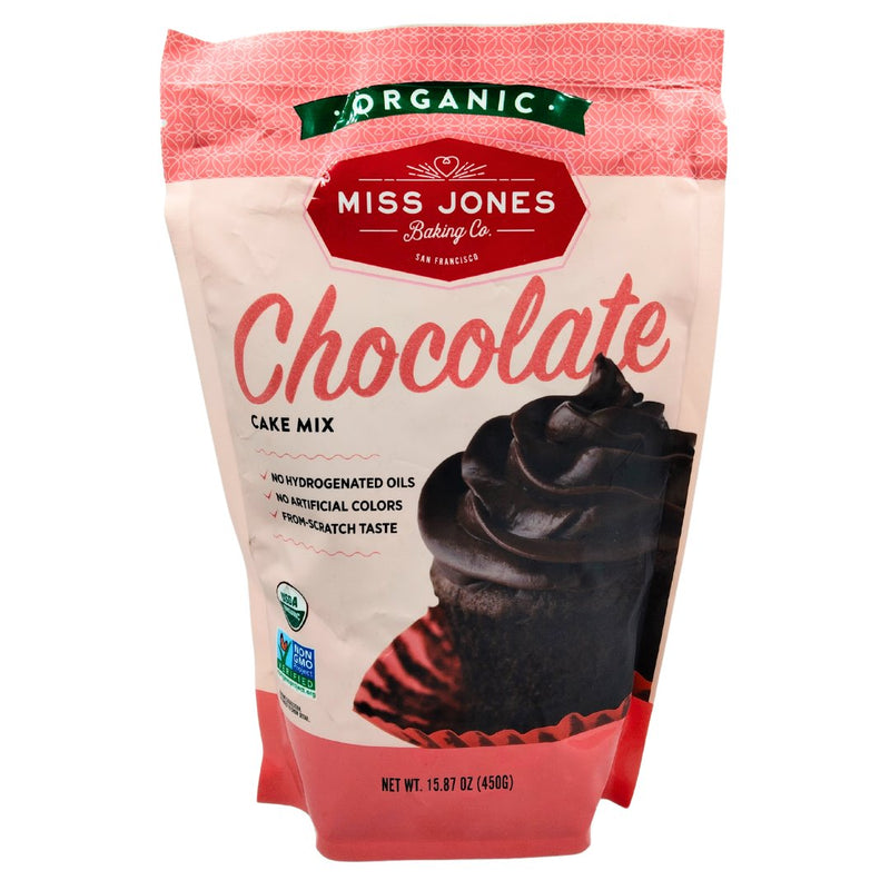 Miss Jones Baking Co. Organic Cake Mix - Chocolate (450g) - Organics.ph