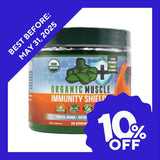 Organic Muscle Immunity Shield Powder - Tropical Orange (180g) - Organics.ph