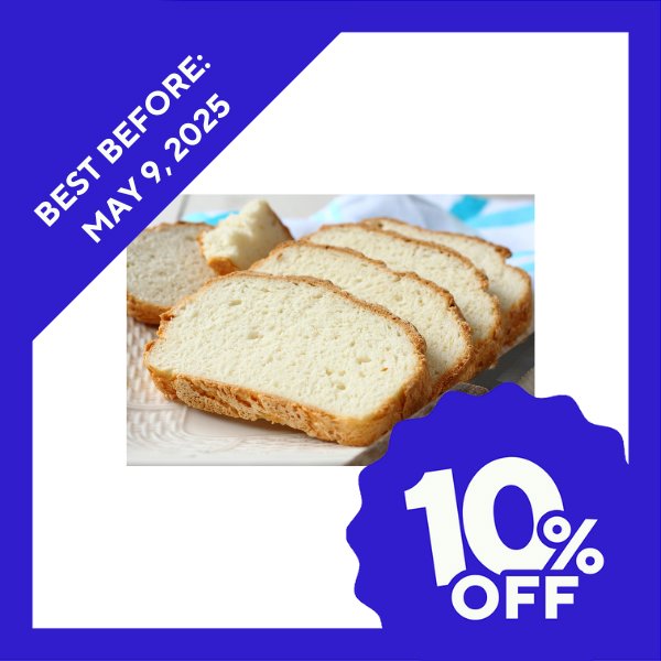 Sourced Bread Loaf (1 loaf 500g) - Organics.ph