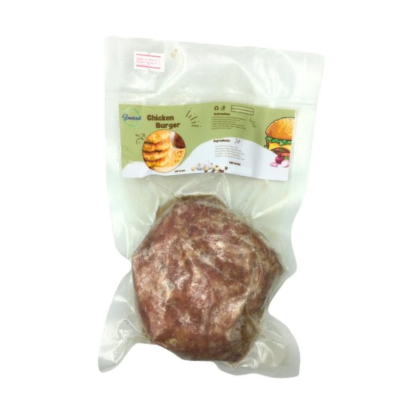 Sourced Chicken Burger Patties - Ready to Cook (250g) - Organics.ph