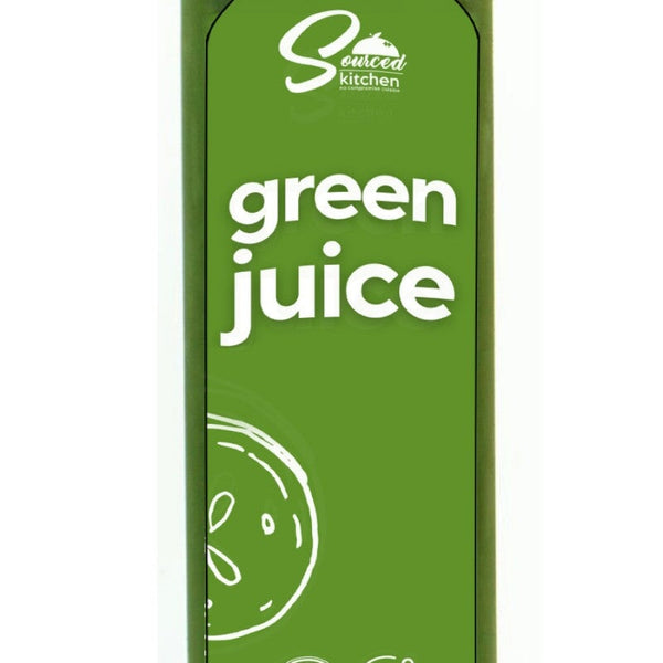 Sourced Kitchen Evening Green Juice 500ml Pre Order 1 wk delivery Organics.ph