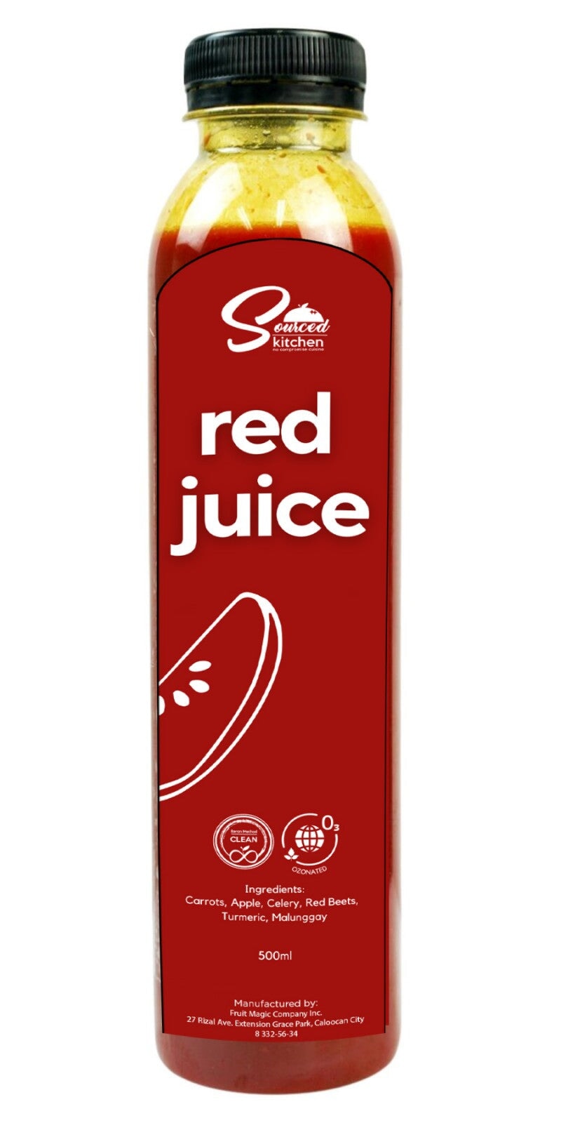 Sourced Kitchen Morning Red Juice (500ml) - Pre Order 1 wk delivery - Organics.ph