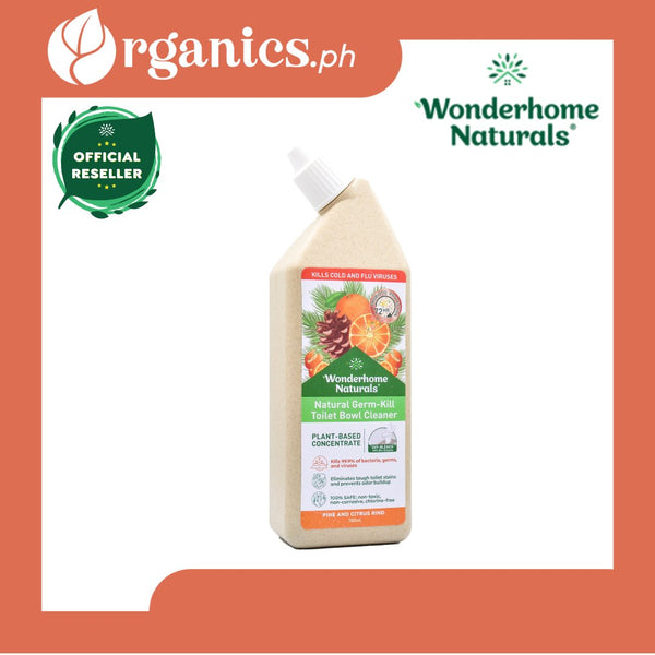 Wonderhome Naturals Germ Kill Toilet Bowl Cleaner - Pine & Citrus Rind (700ml) - Organics.ph