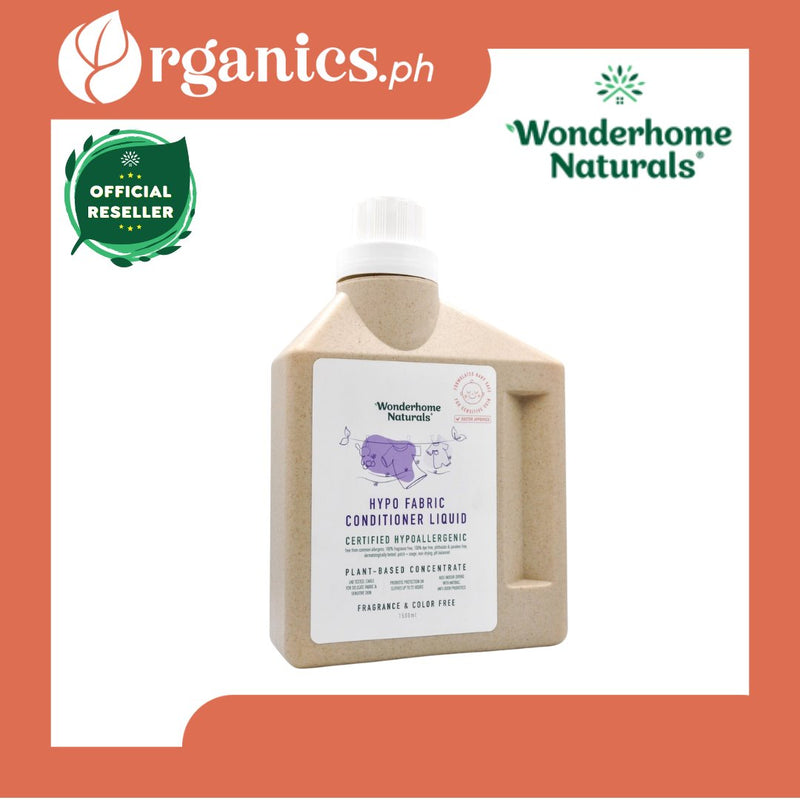 Wonderhome Naturals Hypoallergenic Fabric Conditioner - Liquid (1500ml) - Organics.ph