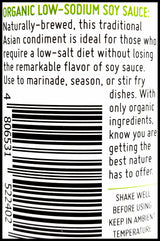 Asian Organics Low Sodium Soy Sauce (200ml) - Organics.ph