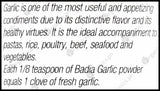 Badia Organic Garlic Powder (85.04g) - Organics.ph