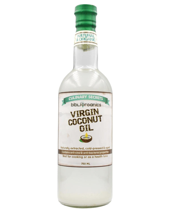 Bibliorganics Virgin Coconut Oil (750ml) - Organics.ph