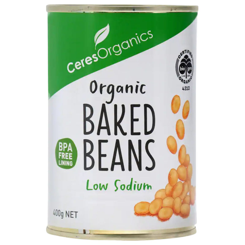 Ceres Organics Baked Beans - Low Sodium (400g) - Organics.ph