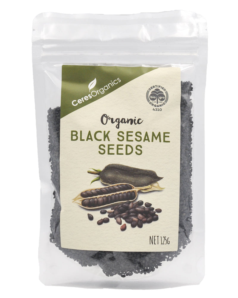 Ceres Organics Black Sesame Seeds (125g) - Organics.ph
