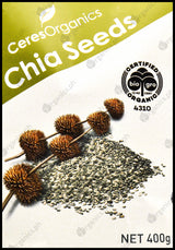 Ceres Organics Chia Seeds Black (400g) - Organics.ph