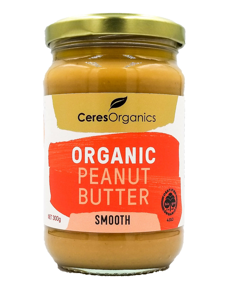 Ceres Organics Peanut Butter - Smooth (300g) - Organics.ph