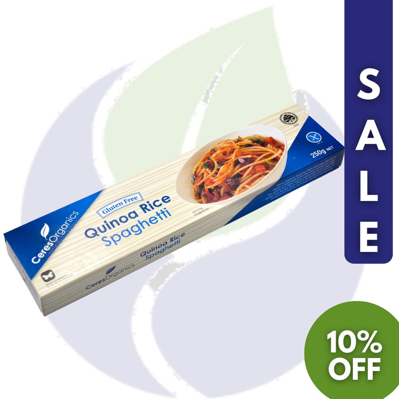 Ceres Organics Quinoa Rice Pasta (Spaghetti) (250g)-Slightly Damaged - Organics.ph