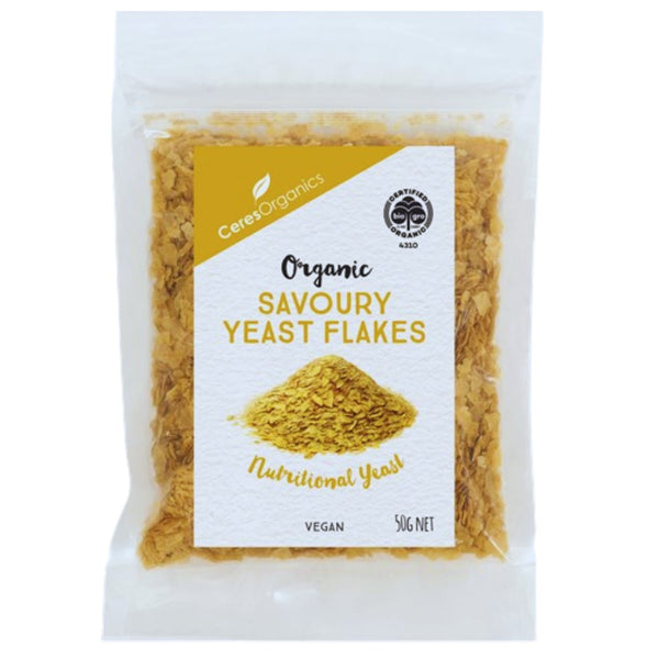 Ceres Organics Savory Nutritional Yeast Flakes (50g) - Organics.ph