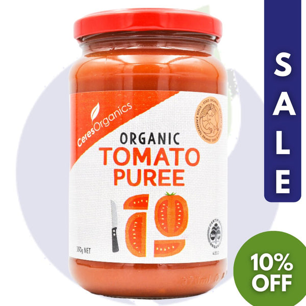 Ceres Organics Tomato Puree (350g) - Slightly Damaged - Organics.ph