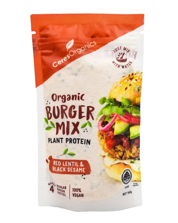 Ceres Organics Vegan Burger Mix (160g) - Organics.ph