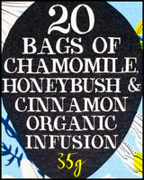 Clipper Organic Tea - Calmer Chameloan - Chamomile Honeybush, Cinnamon (20 bags) - Organics.ph