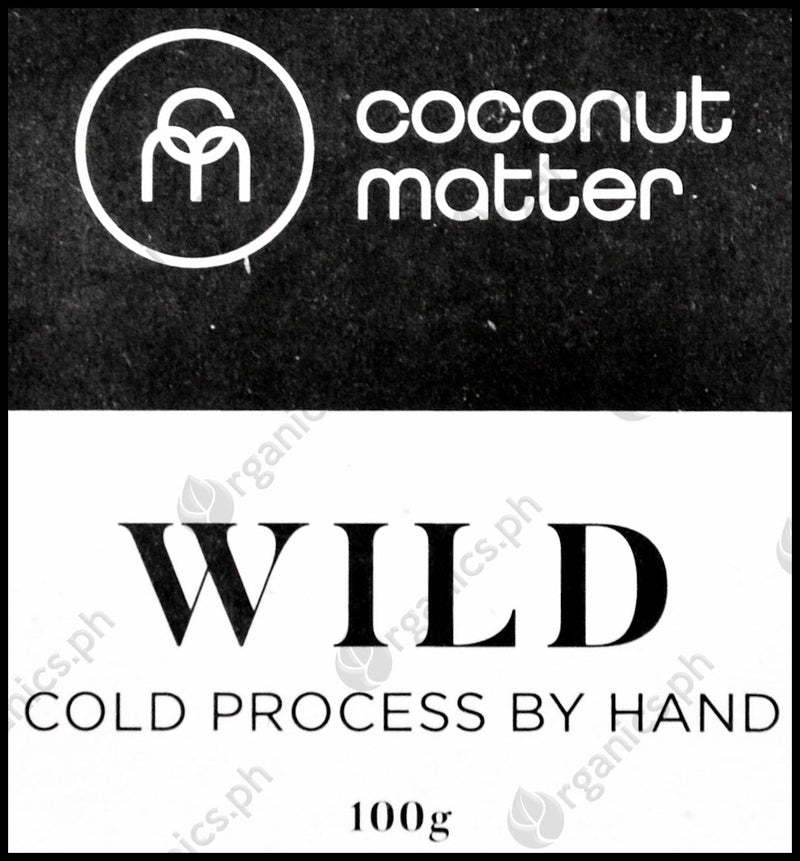 Coconut Matter Organic Soap Scrub - Unscented (Wild) (100g) - Organics.ph