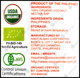 CocoWonder Organic Coconut Cider Vinegar (375ml) - Organics.ph