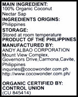 CocoWonder Organic Coconut Sugar (1kg) - Organics.ph