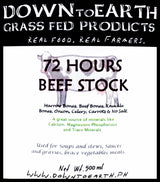 Down to Earth Grass Fed Beef Bone Broth - 72 Hour (500ml) - Organics.ph