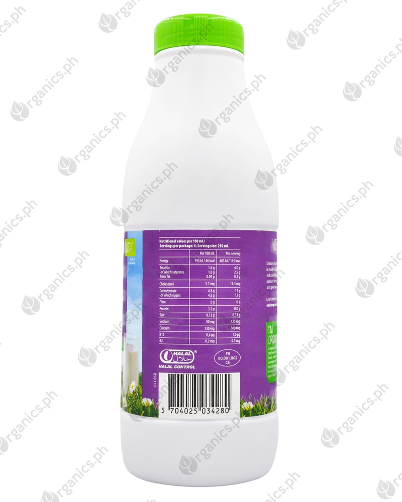 Emborg Organic Milk (1 Liter) - Organics.ph