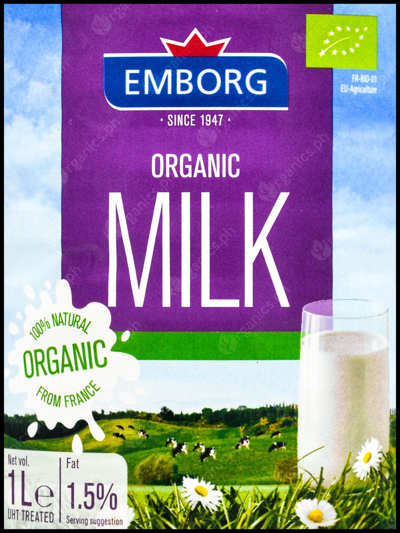 Emborg Organic Milk (1 Liter) - Organics.ph