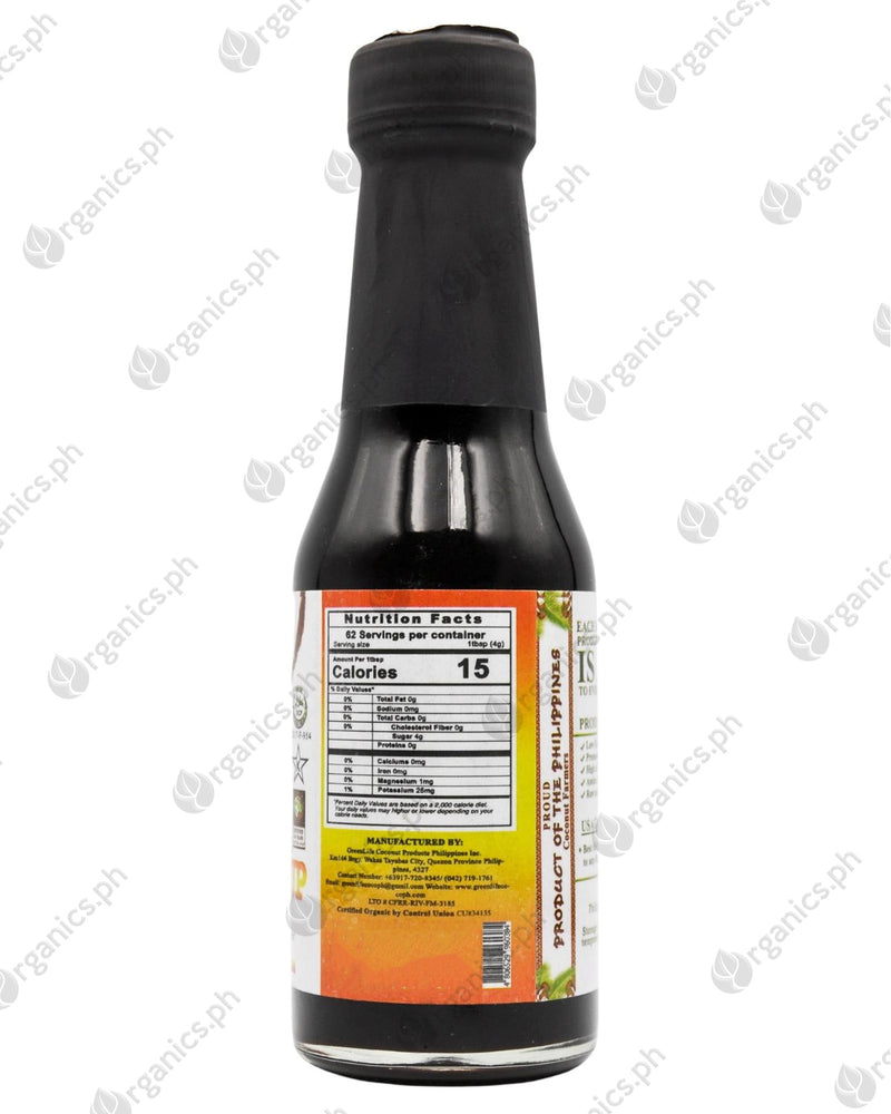 Greenlife Organic Coconut Nectar Syrup (200g) - Organics.ph