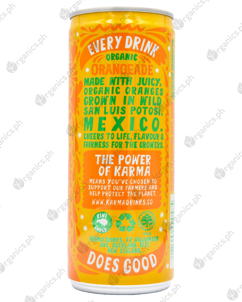 Karma Organic Soda Drink - Orangeade (250ml) - Organics.ph