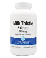 Lake Avenue Milk Thistle 175mg (240 veg caps) - Organics.ph