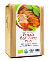 Lumlum Organic Red Curry Paste w/ Coconut Cream & Sweet Basil Leaves (100g) - Organics.ph