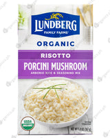 Lundberg Family Farms Italian Organic Risotto - Porcini Mushroom (167g) - Organics.ph