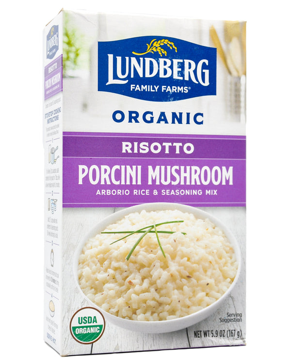 Lundberg Family Farms Italian Organic Risotto - Porcini Mushroom (167g) - Organics.ph