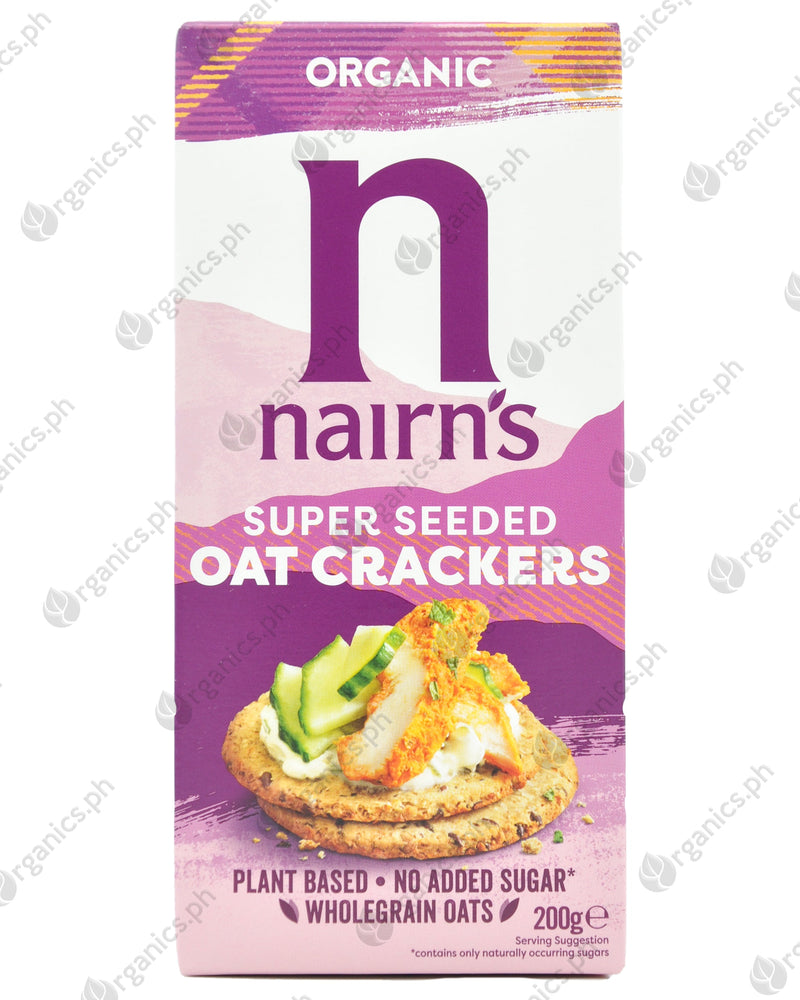 Nairn's Organic Super Seeded Oat Crackers (200g) - Organics.ph