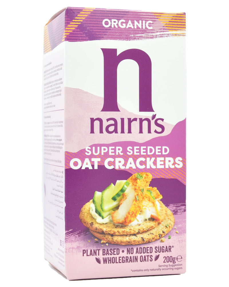 Nairn's Organic Super Seeded Oat Crackers (200g) - Organics.ph