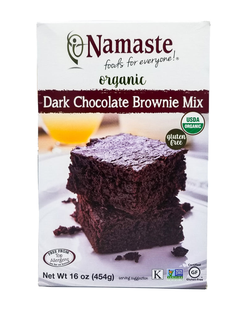 Namaste Organic Brownie Mix - Dark Chocolate (454g) - Organics.ph